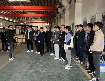 持续改善 精益求精丨广东辉达娱乐技术团队到佛山撬装一体化MVR生产基地培训交流